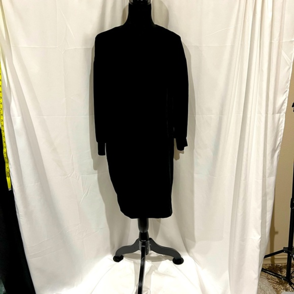 Black velvet‎ Lauren by Ralph Lauren size 4 dress EUC
